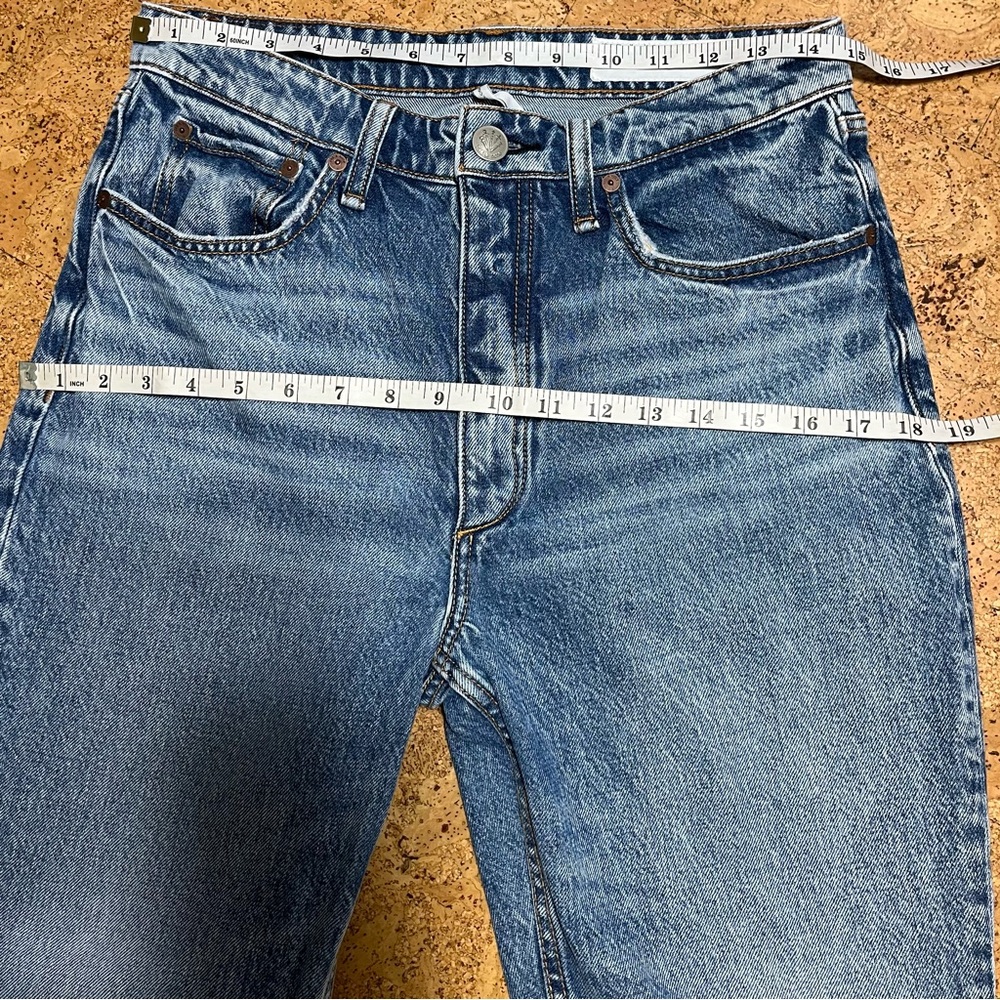 Rag & Bone Wm’s Nina High-Rise Ankle Cigarette Jean In Norwalk Wash Sz 28 - Picture 13 of 16